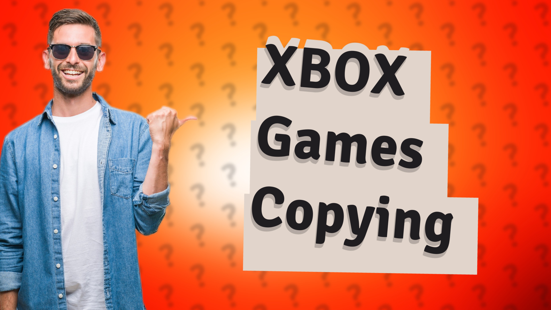 XBOX Games Copying