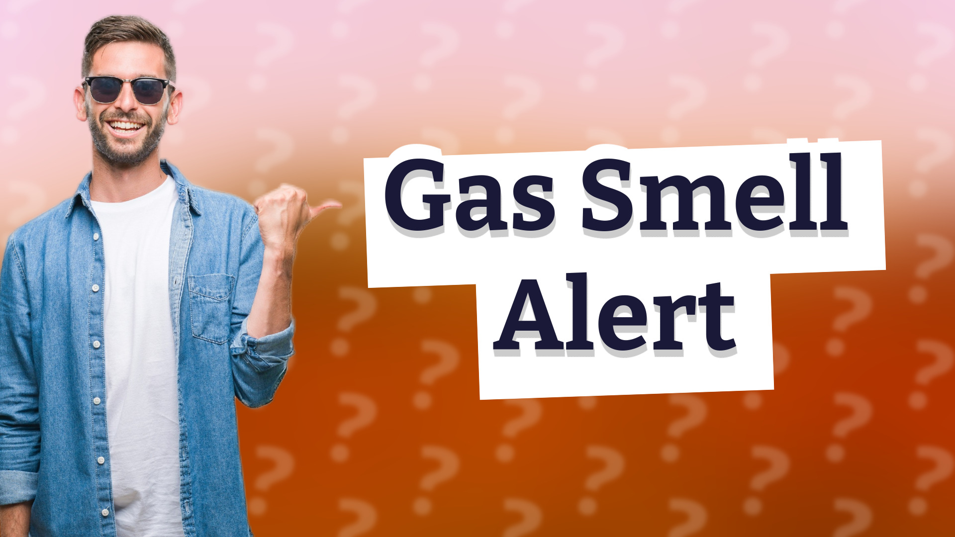 Gas Smell Alert