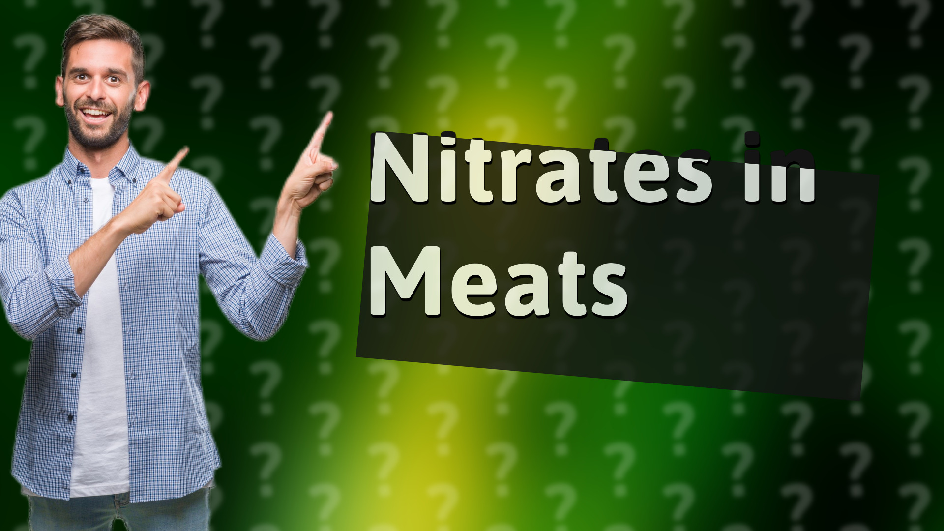 Nitrates in Meats