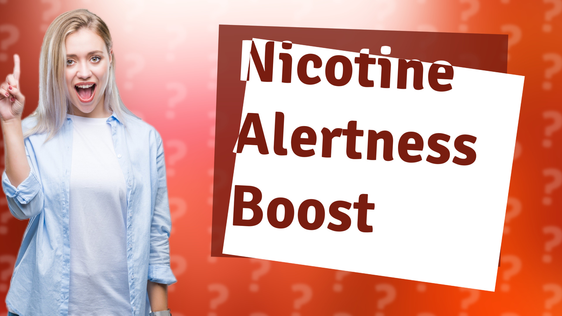 Nicotine Alertness Boost