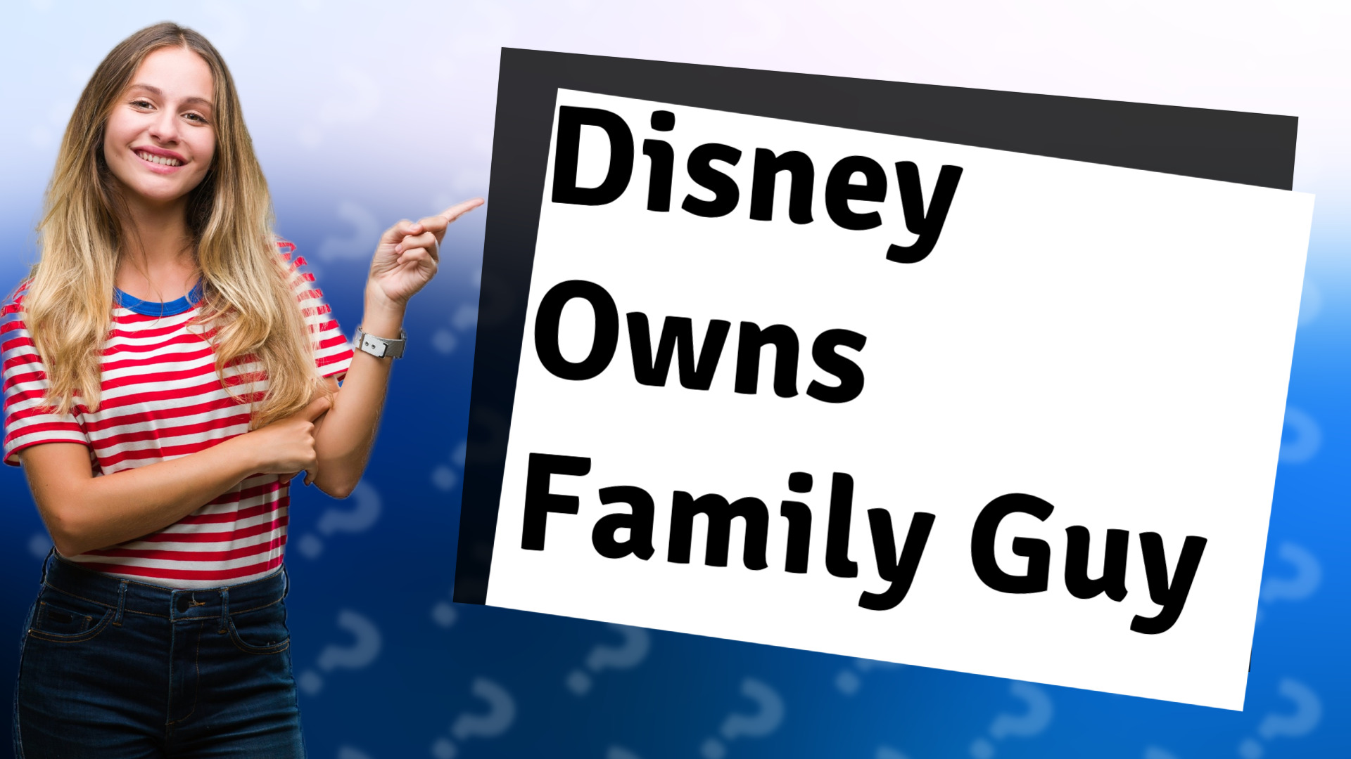 Disney Owns Family Guy