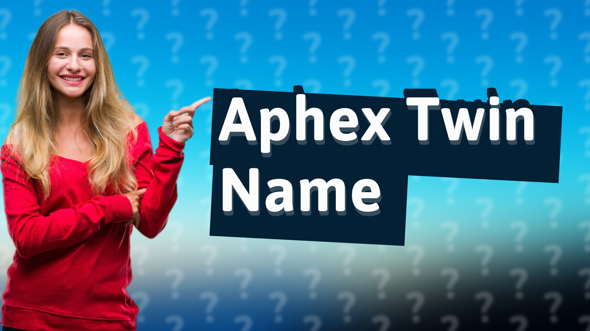 Aphex Twin Name