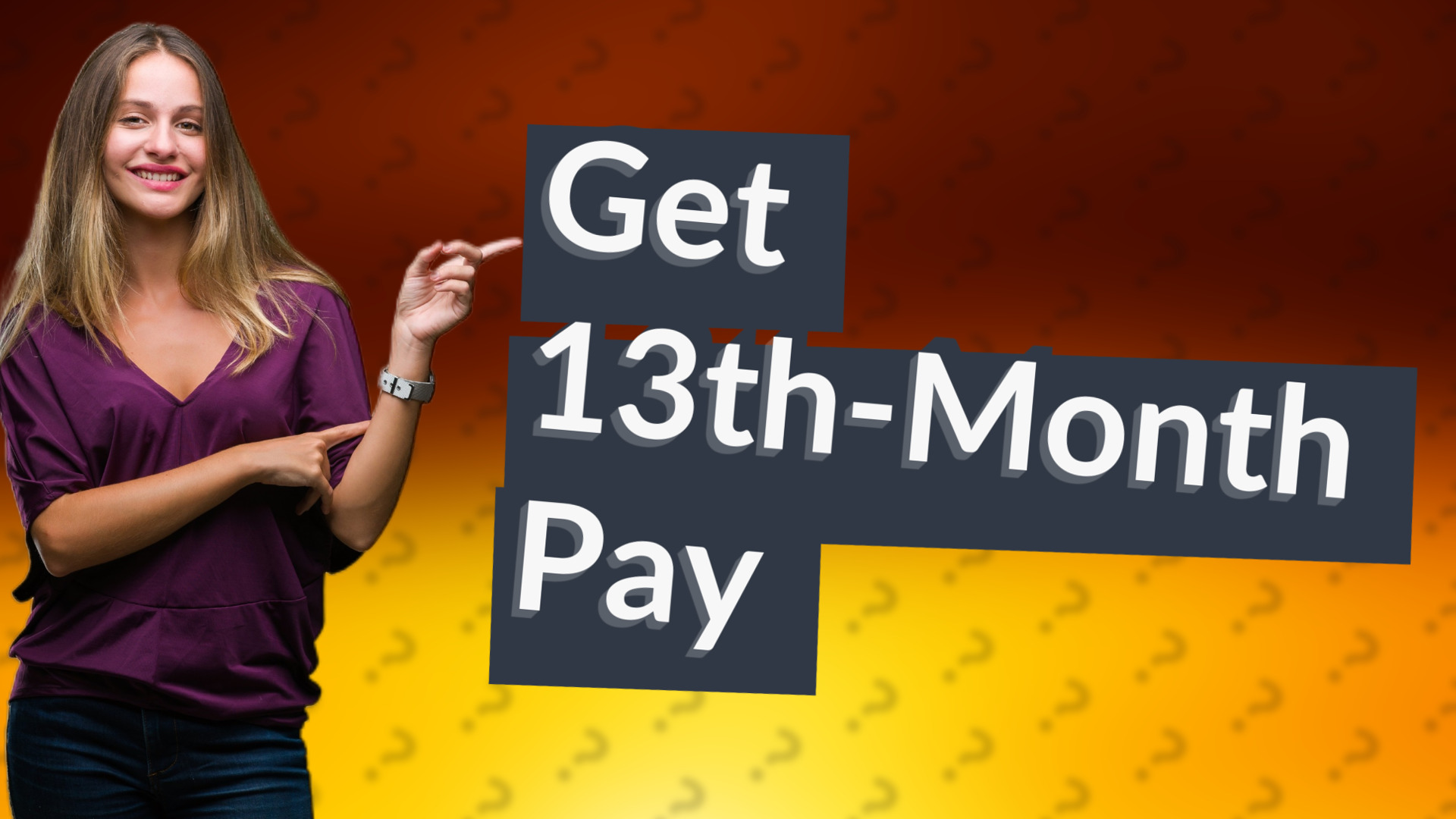 Get 13th-Month Pay