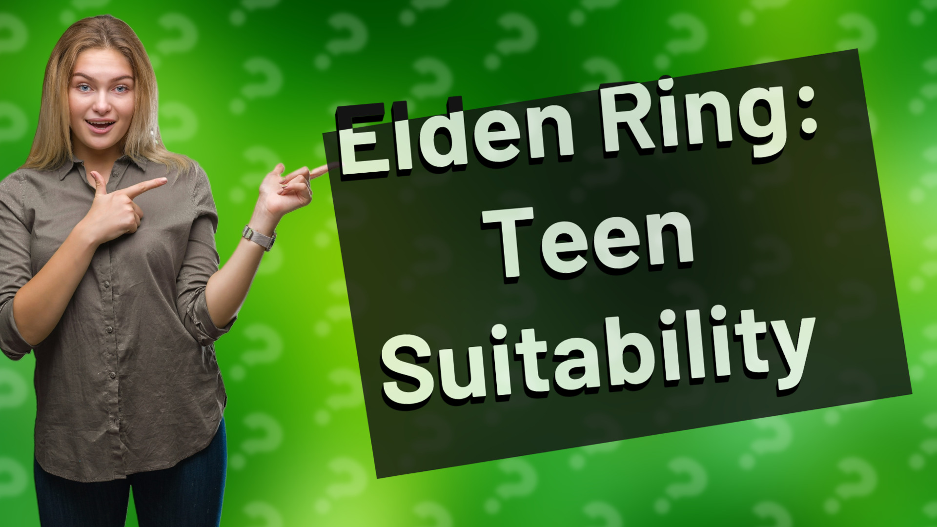 Elden Ring: Teen Suitability