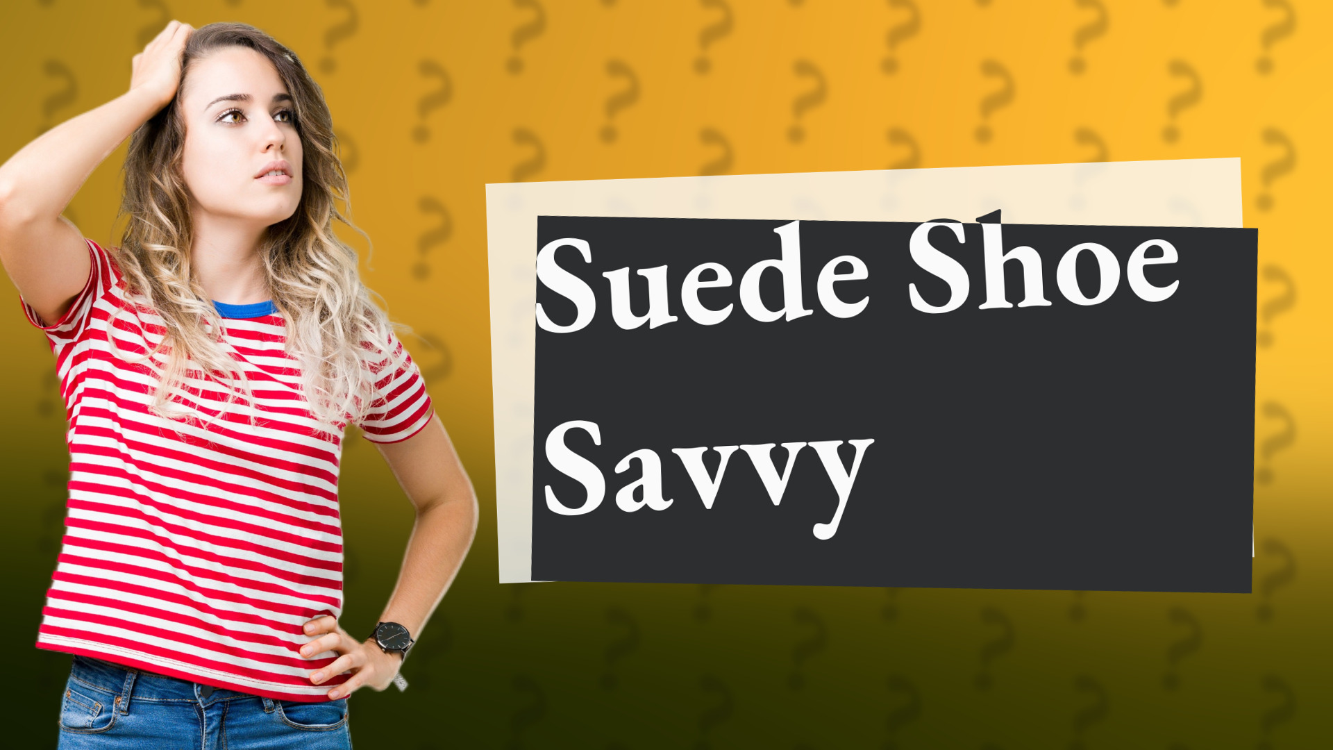 Suede Shoe Savvy