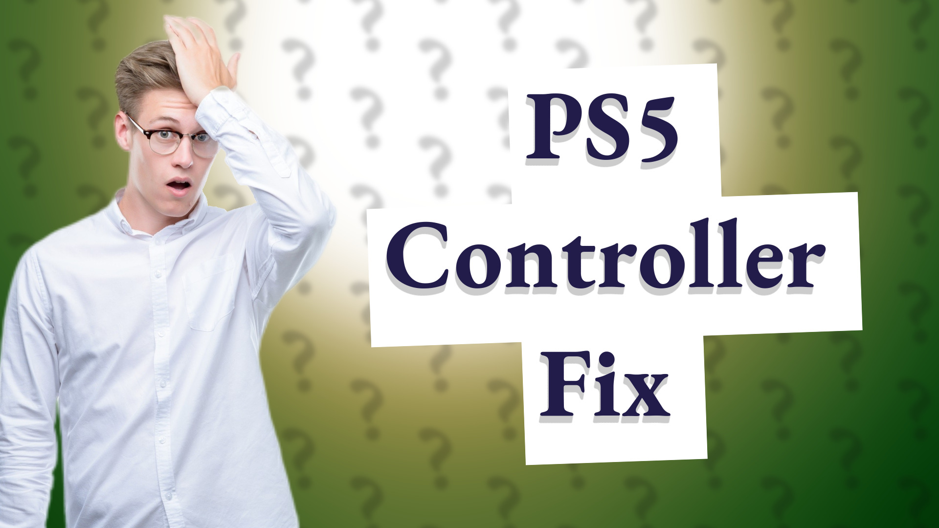 PS5 Controller Fix