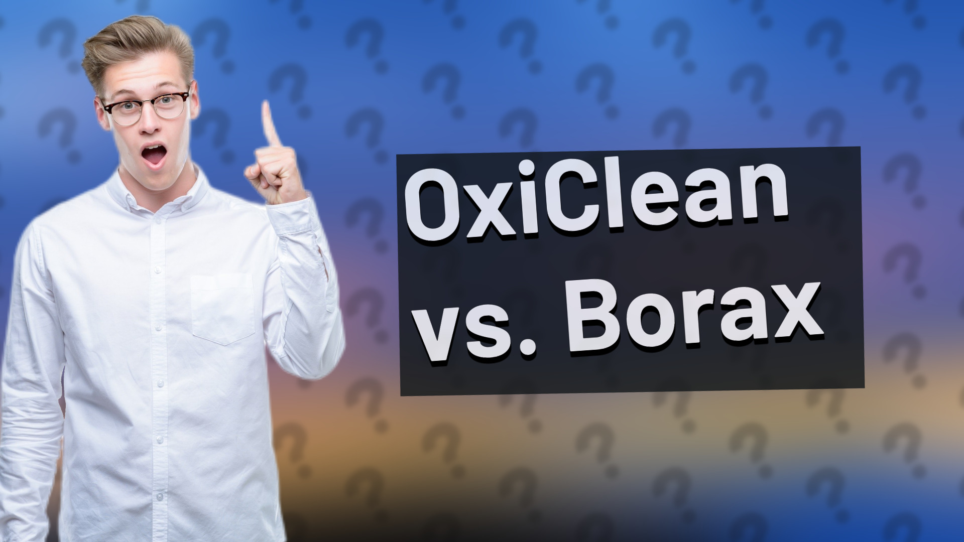 OxiClean vs. Borax