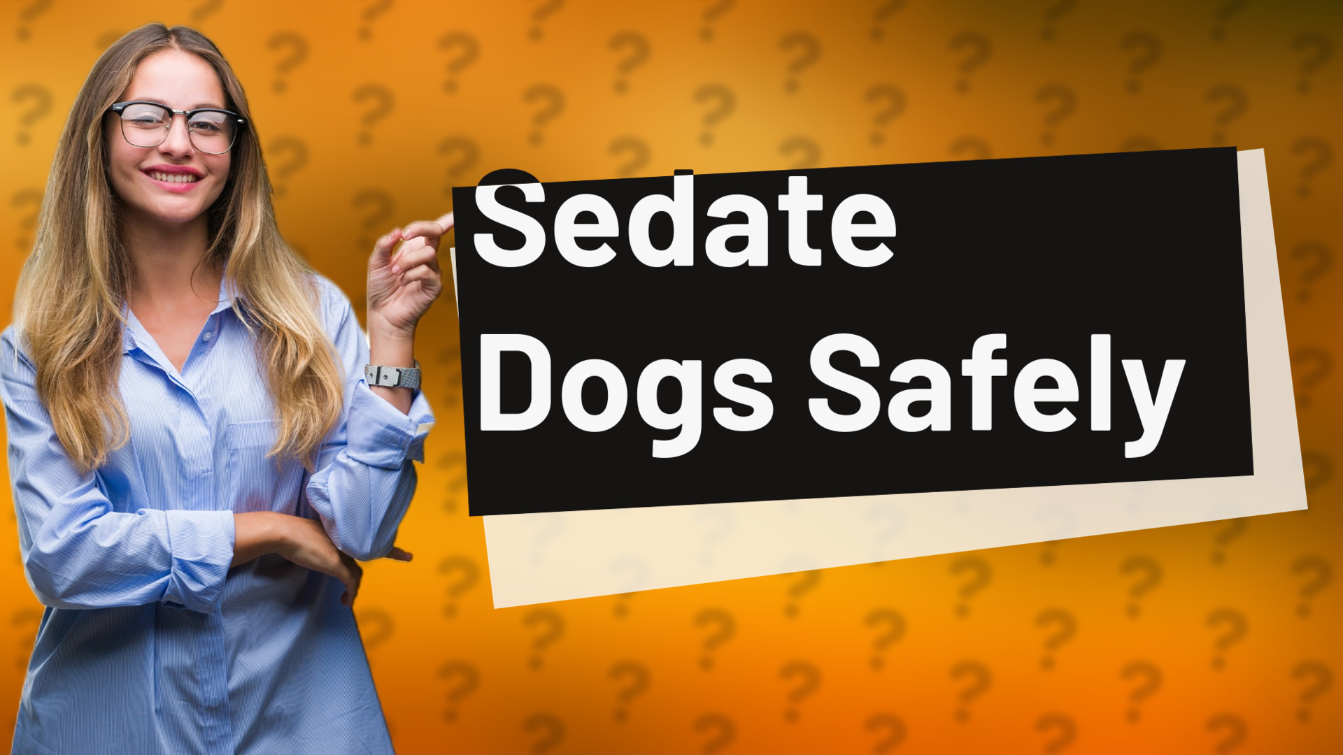 Sedate Dogs Safely
