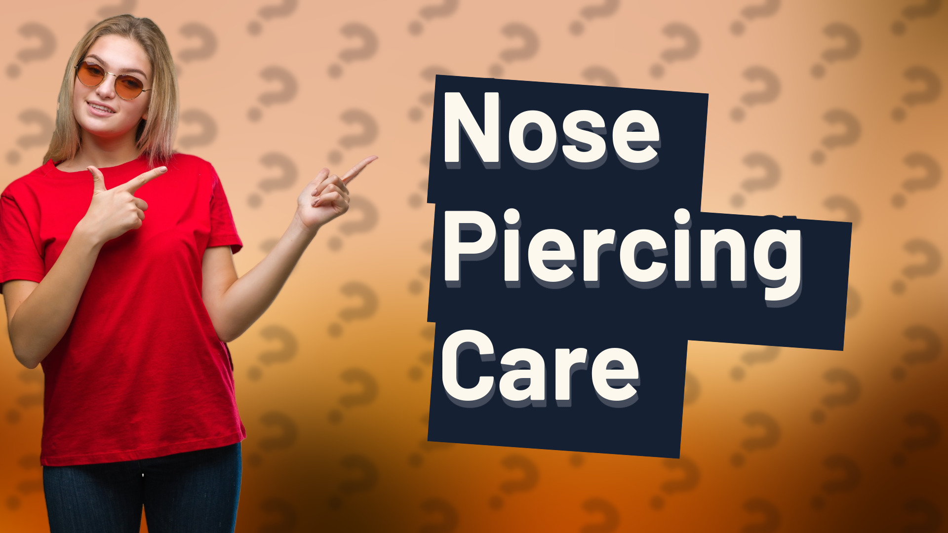 Nose Piercing Care