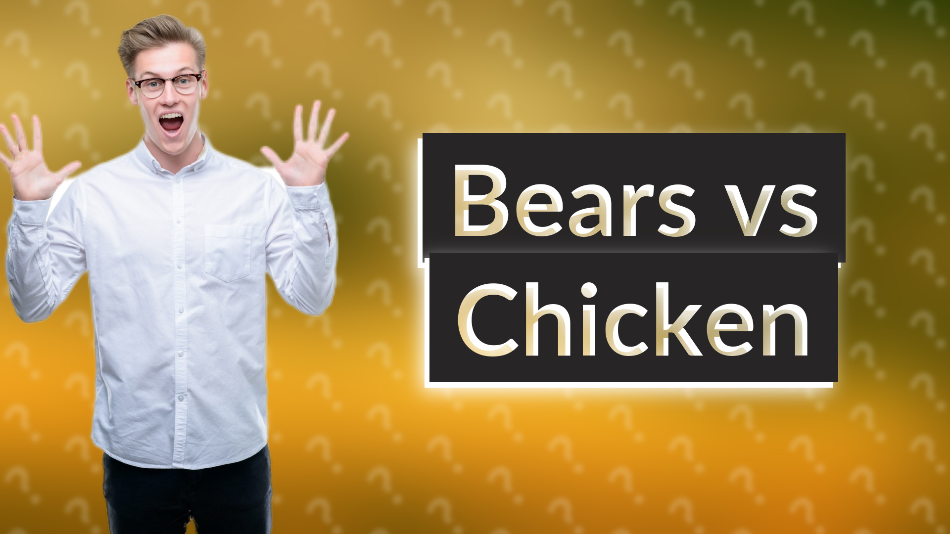 Bears vs Chicken