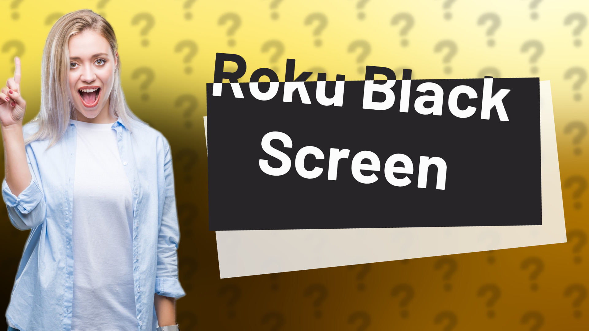 Roku Black Screen