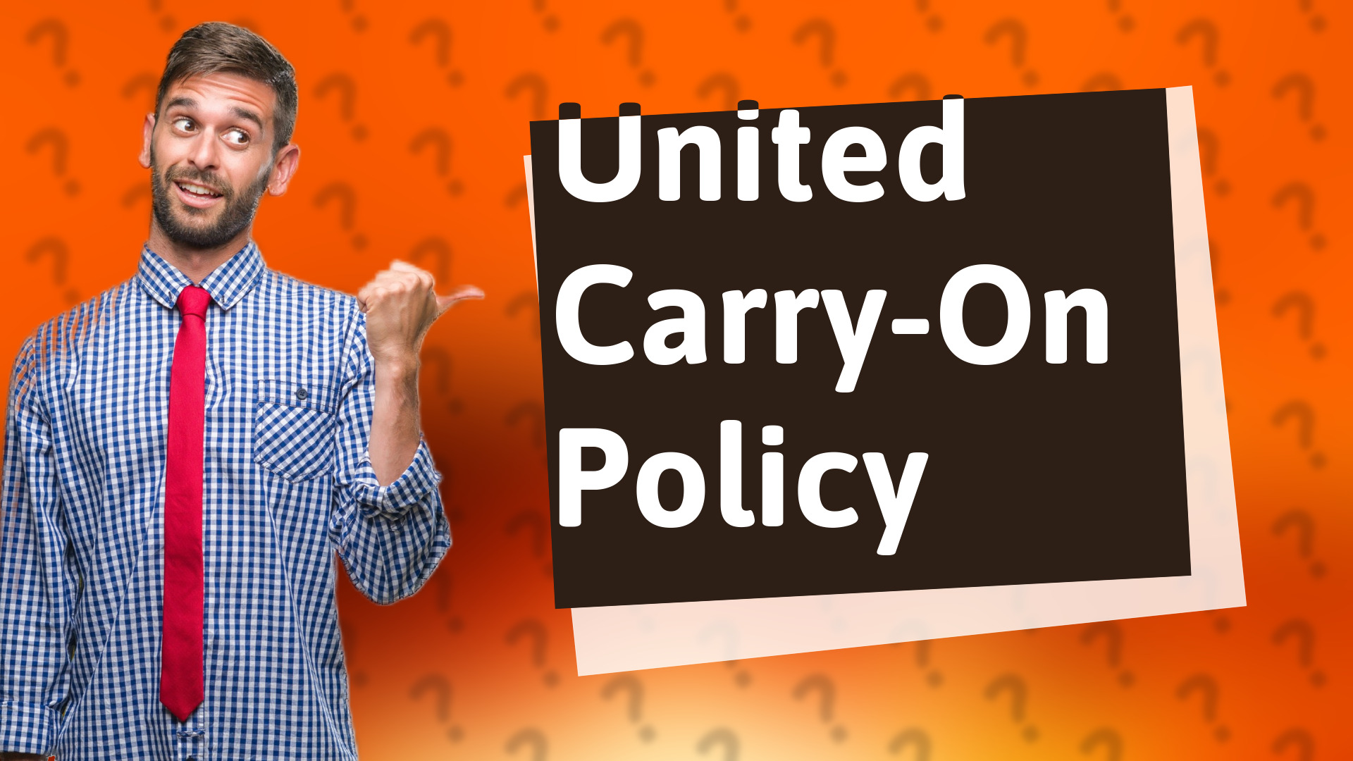 United Carry-On Policy
