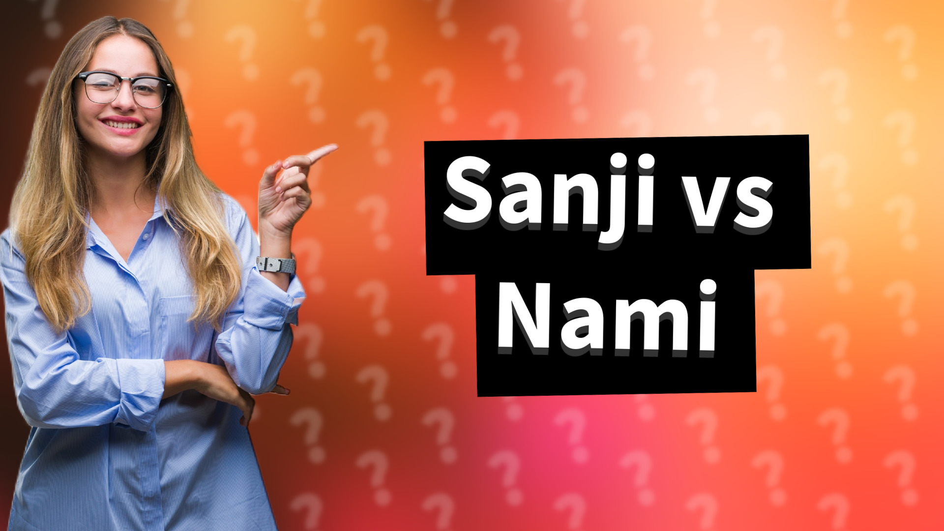 Sanji vs Nami