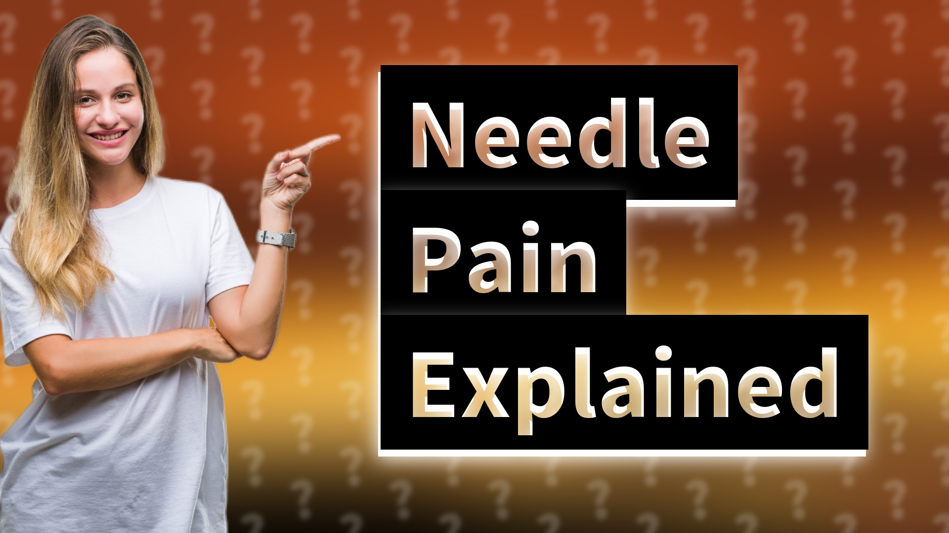 Needle Pain Explained