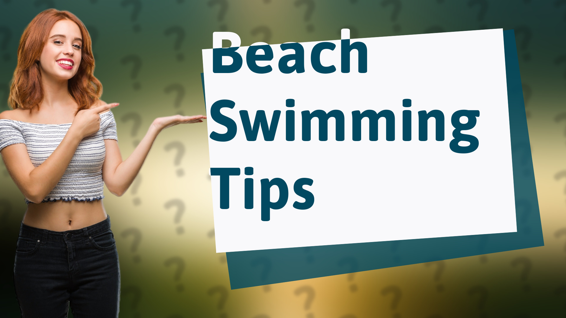 Beach Swimming Tips