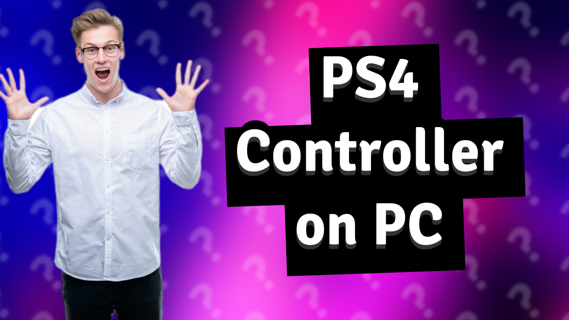 PS4 Controller on PC