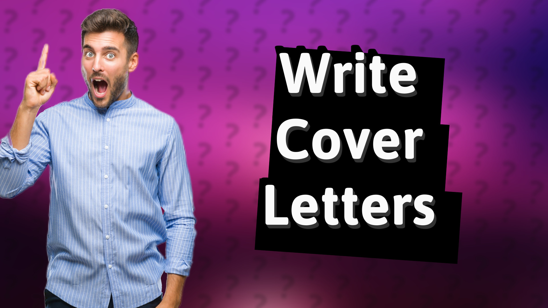 Write Cover Letters
