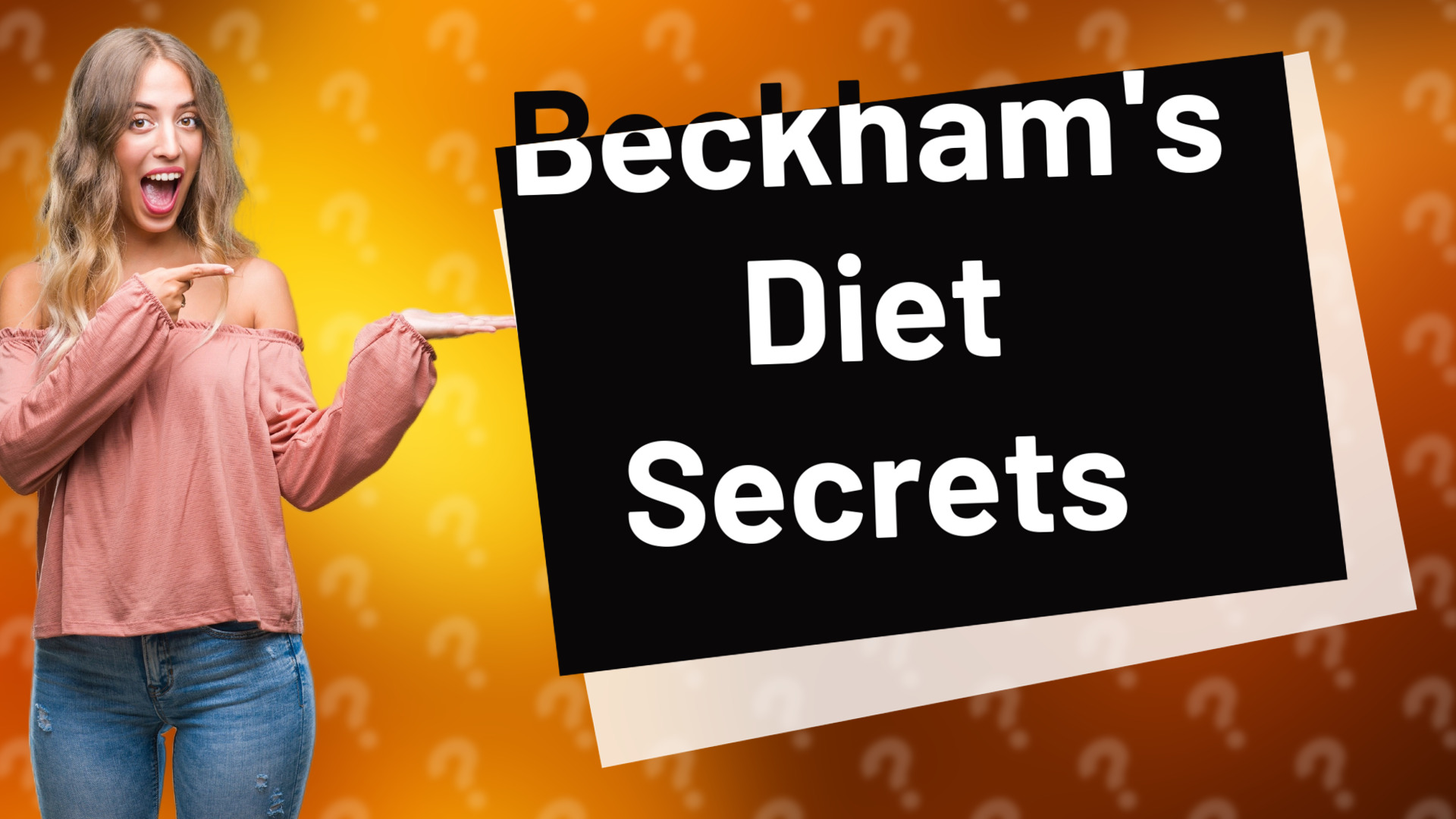 Beckham's Diet Secrets