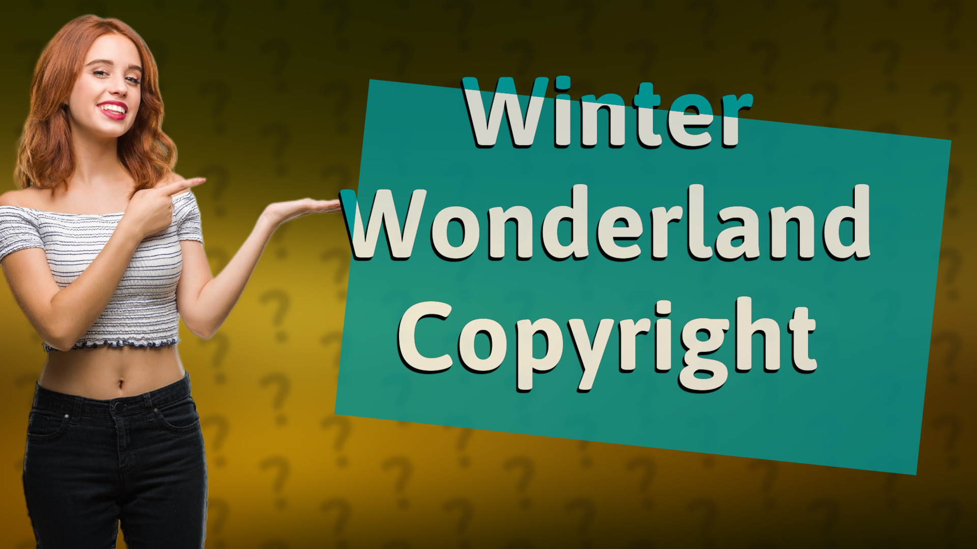 Winter Wonderland Copyright