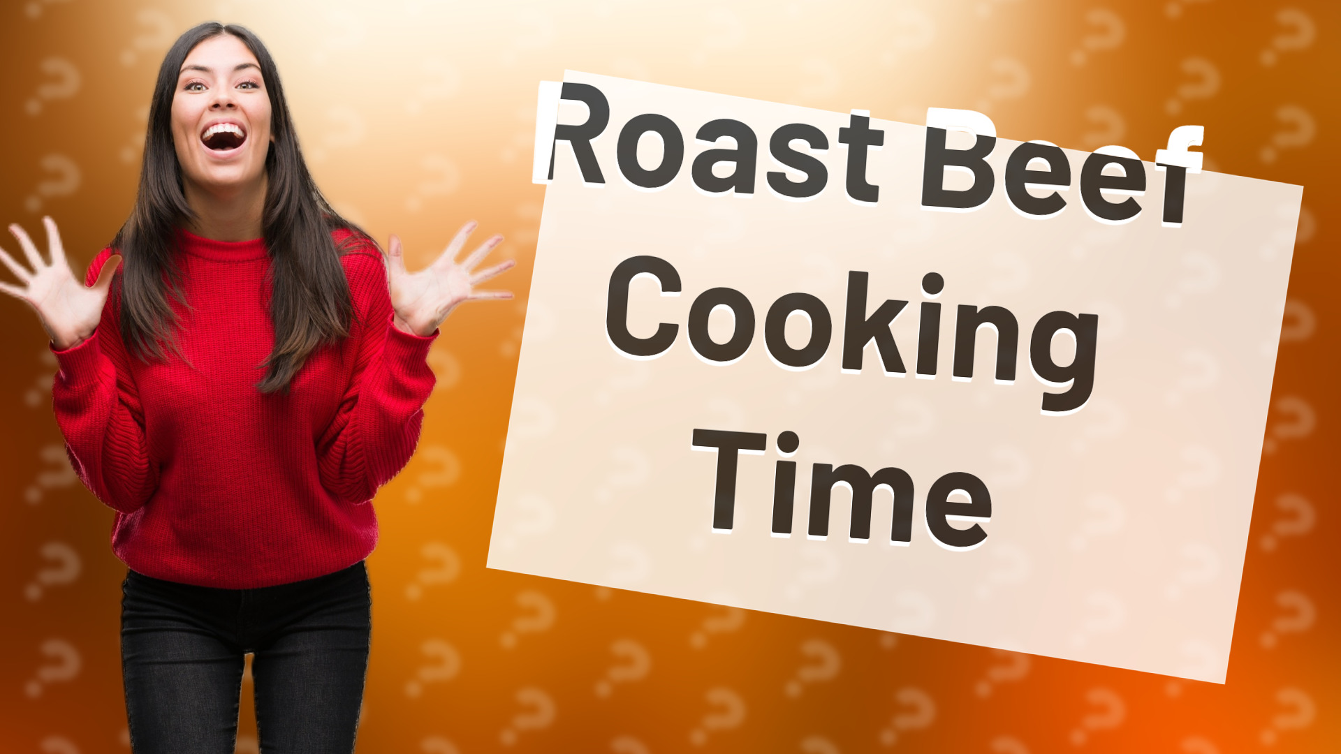 Roast Beef Cooking Time