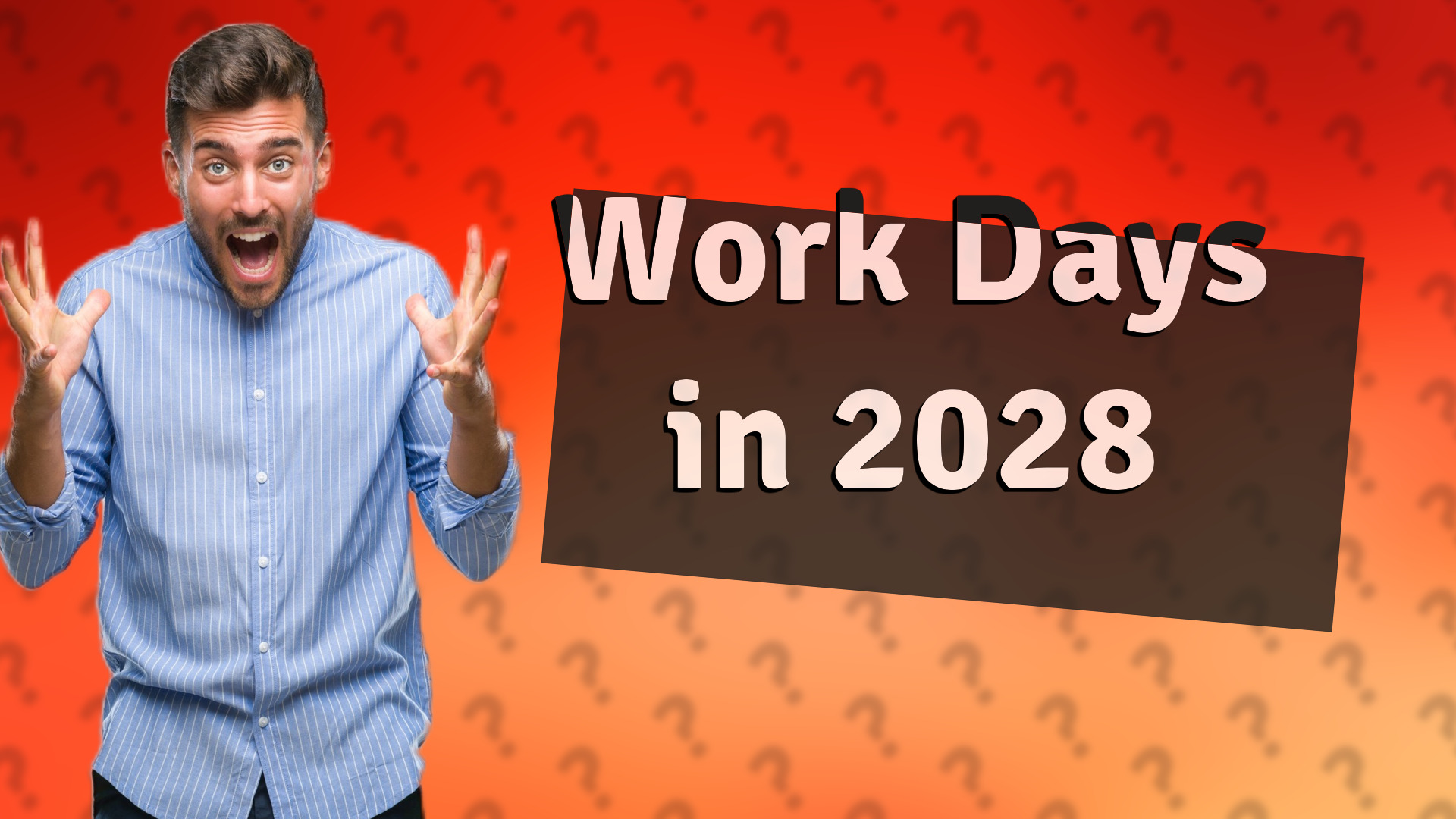 Work Days in 2028