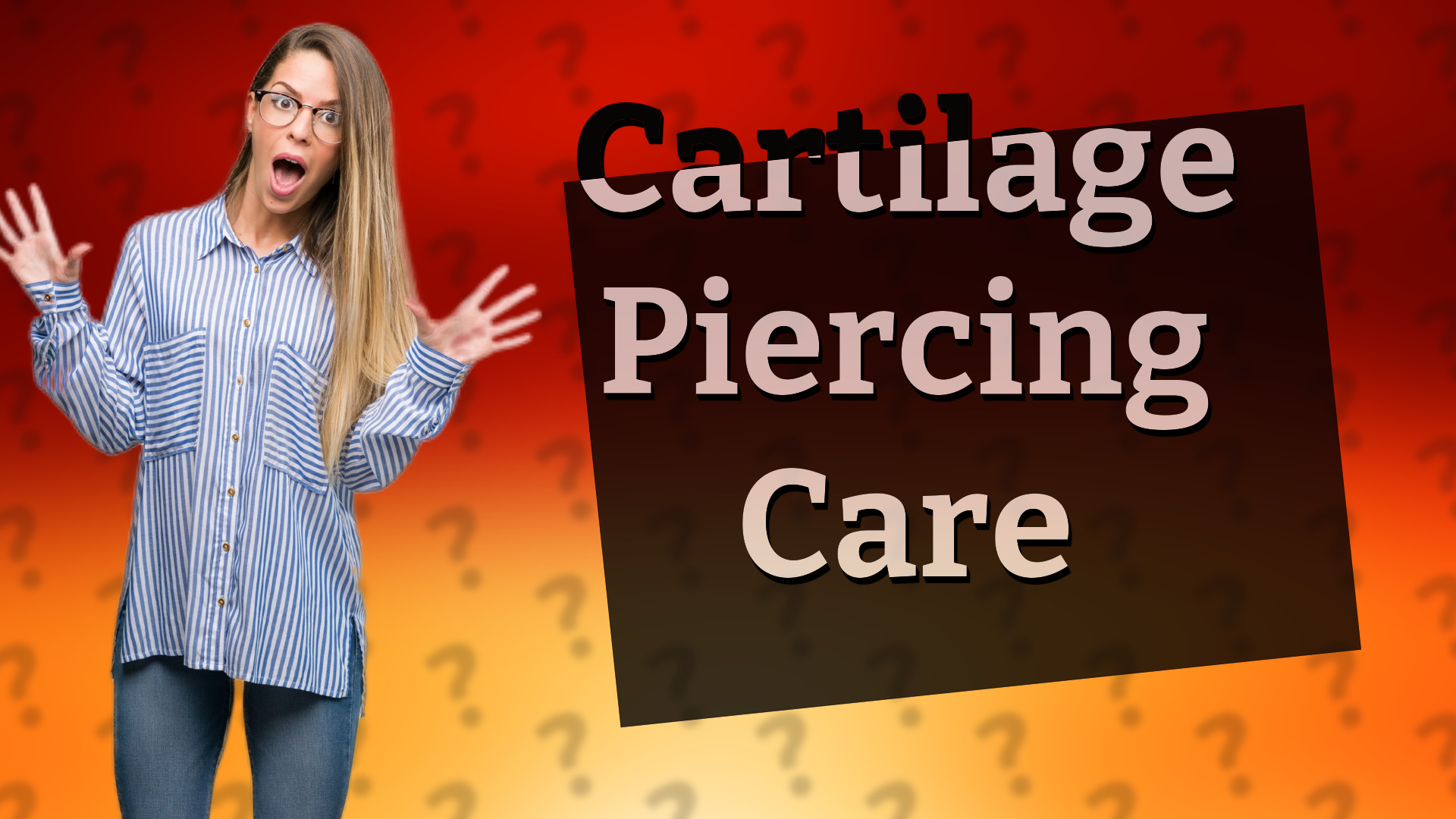 Cartilage Piercing Care