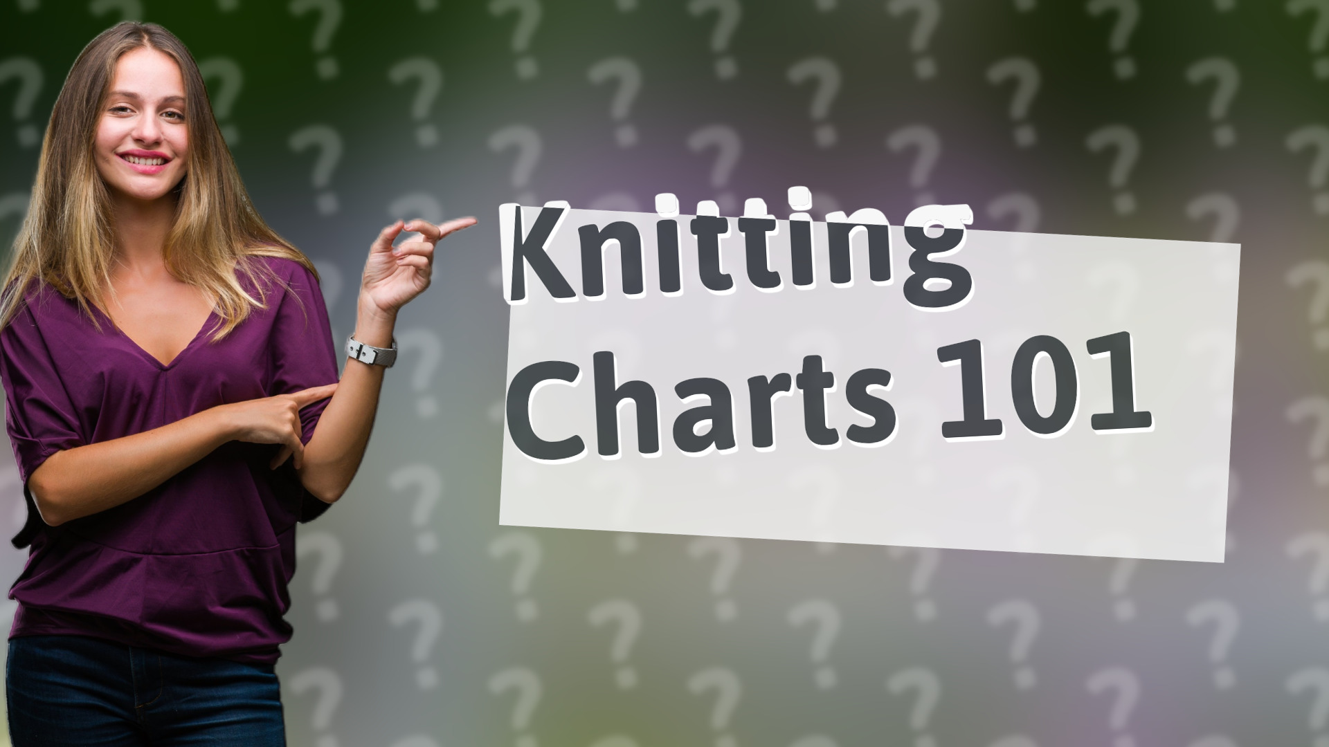 Knitting Charts 101