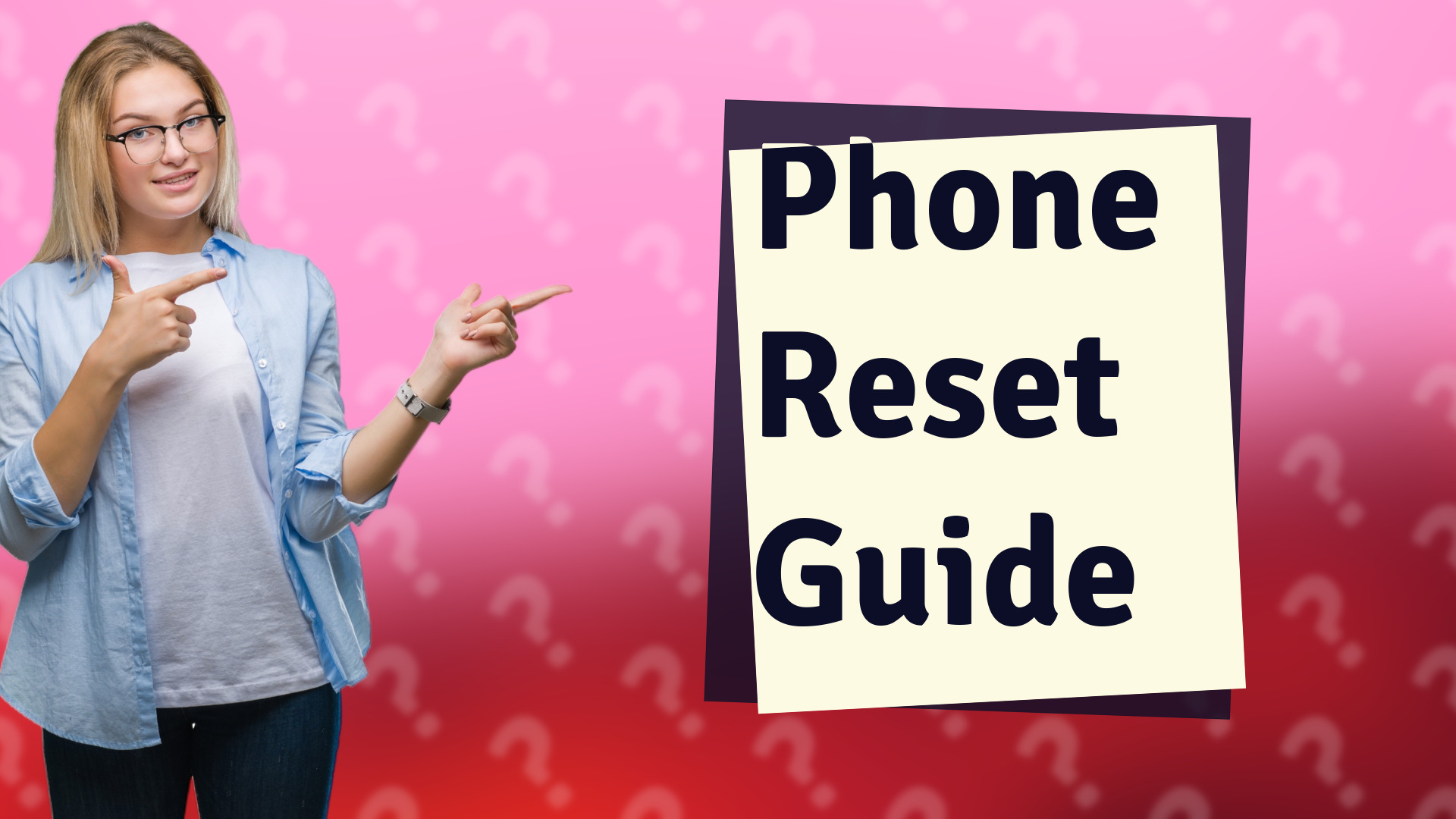 Phone Reset Guide