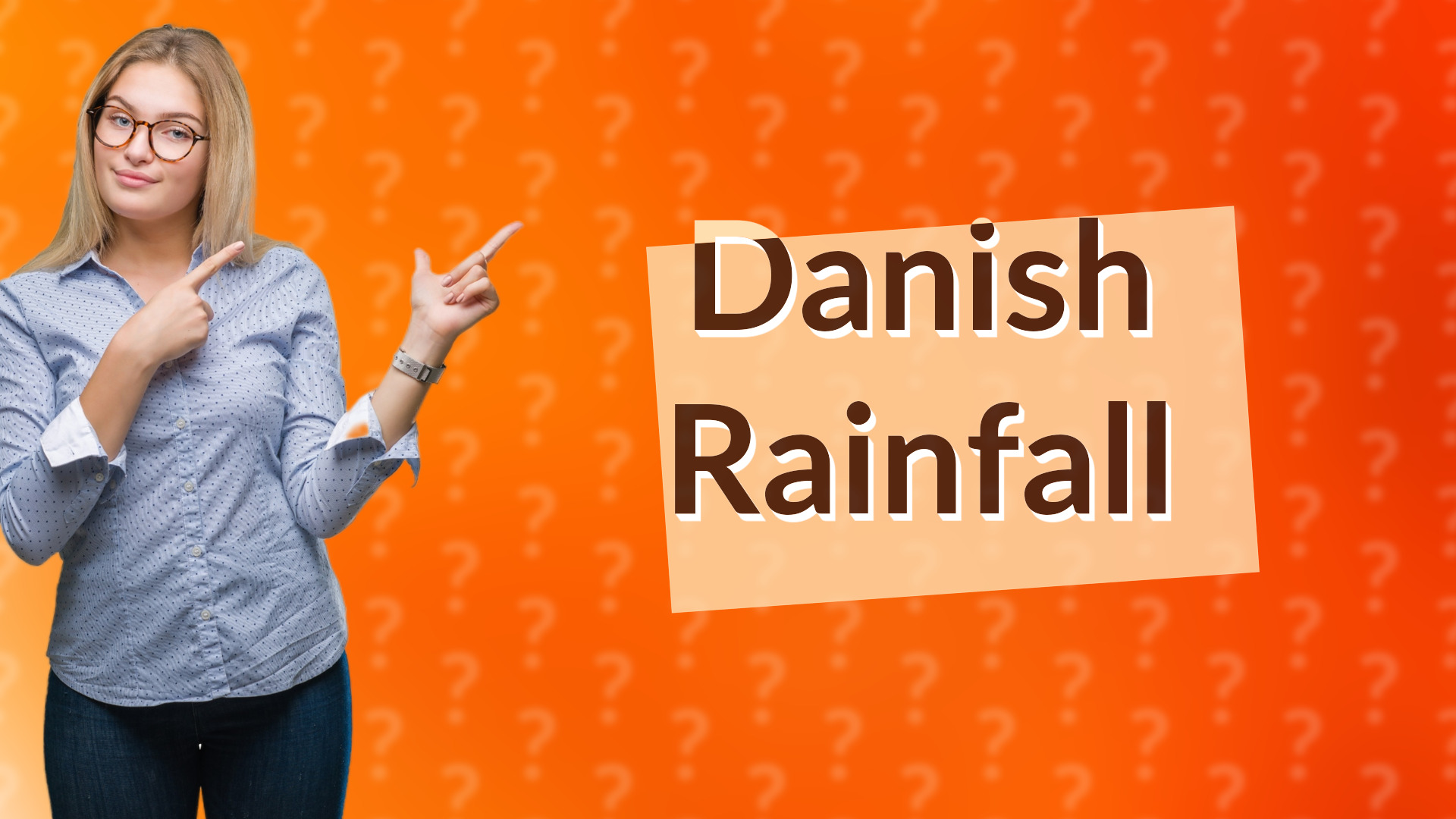 Danish Rainfall
