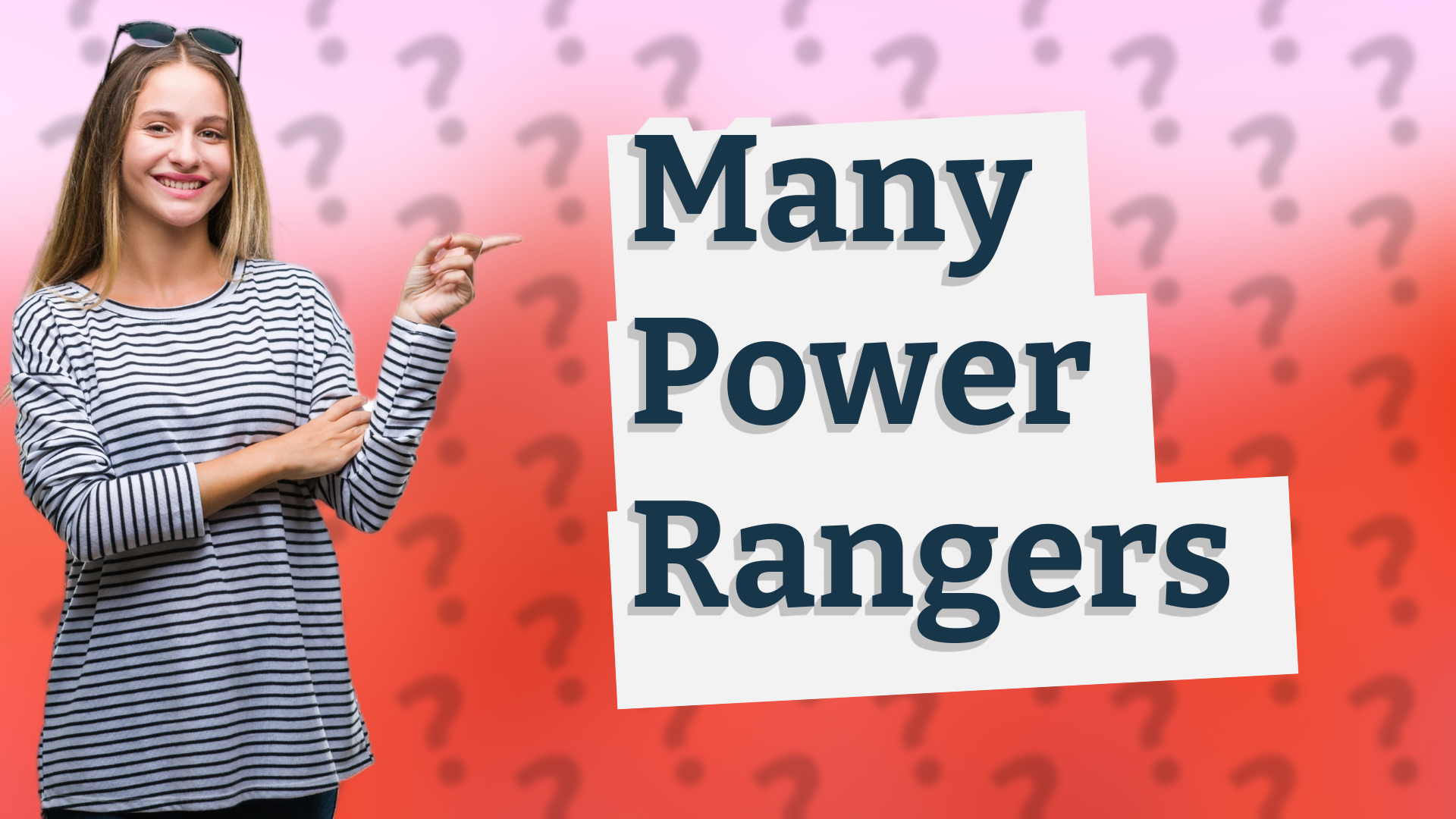 Many Power Rangers