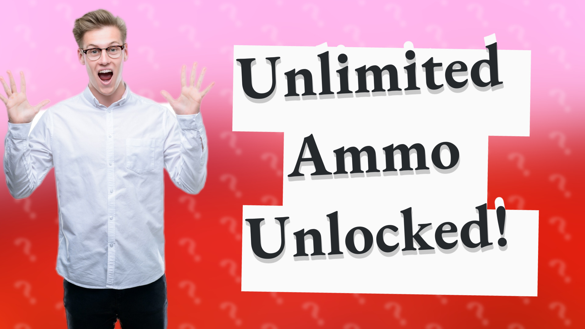 Unlimited Ammo Unlocked!