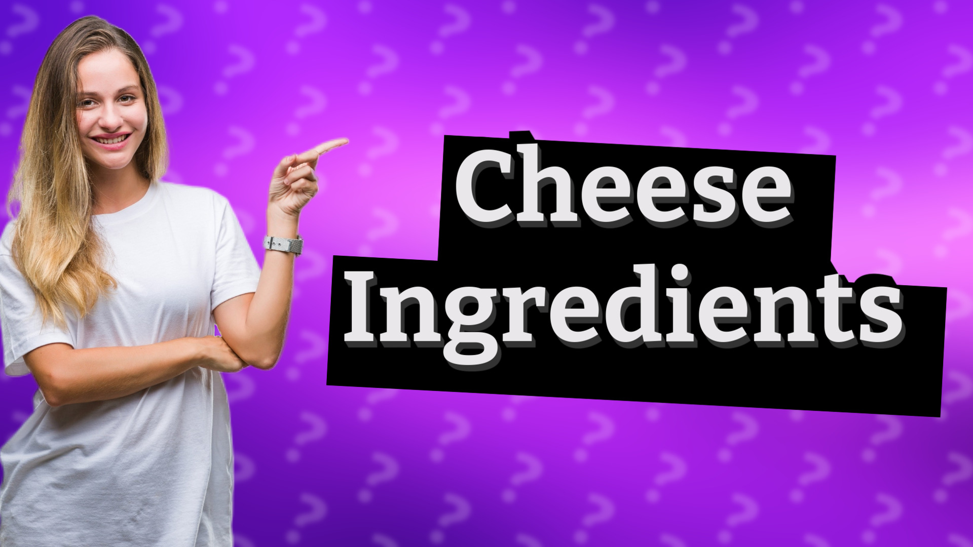 Cheese Ingredients