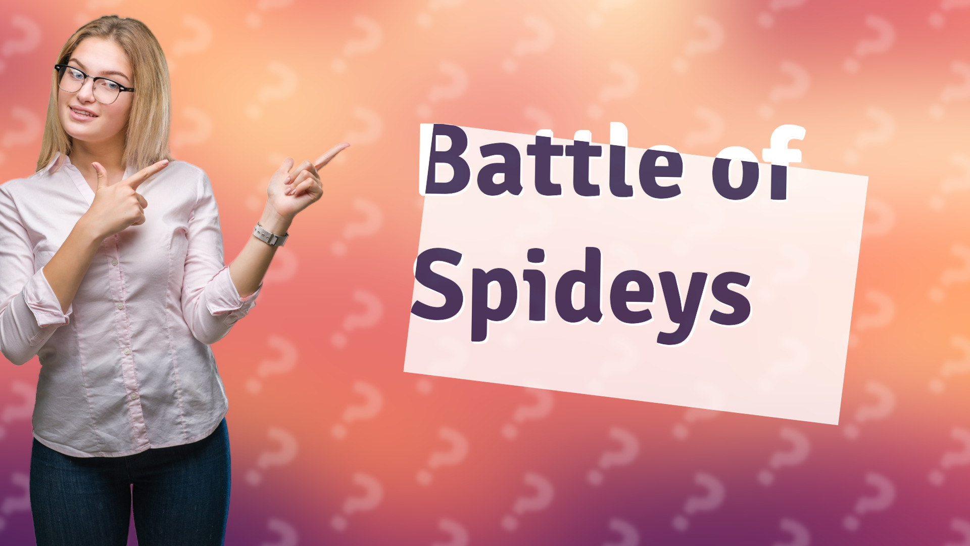 Battle of Spideys