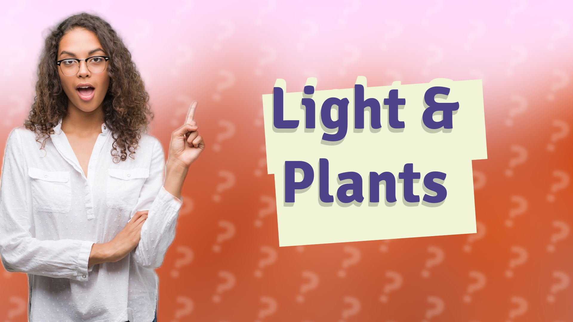 Light & Plants