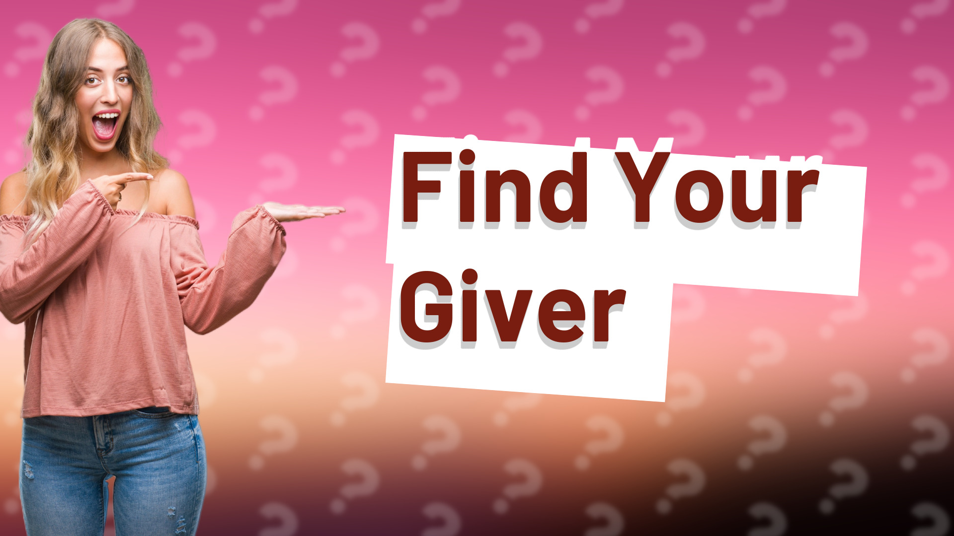 Find Your Giver