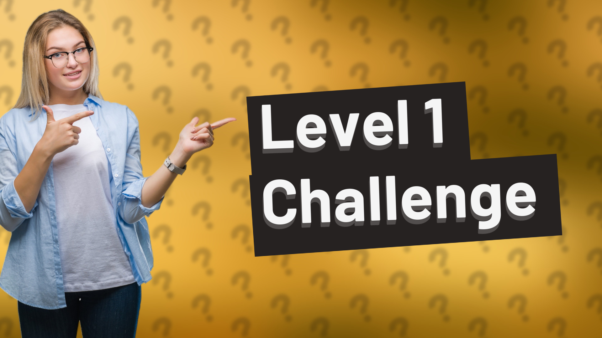 Level 1 Challenge