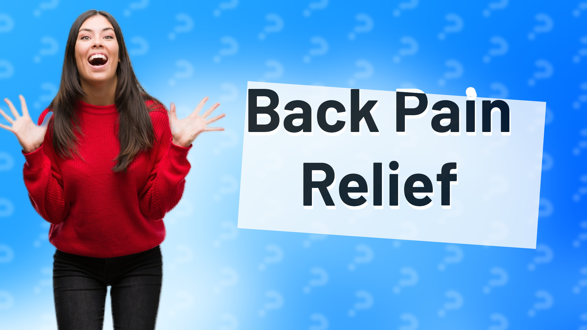Back Pain Relief