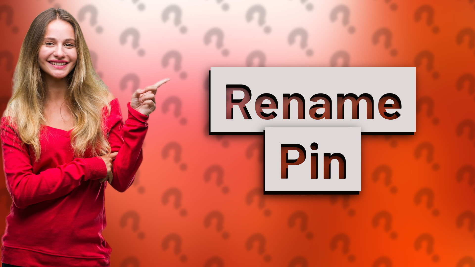 Rename Pin
