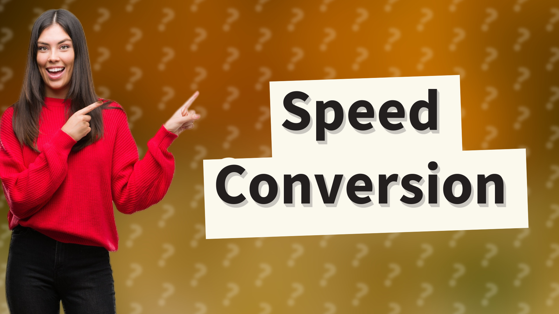 Speed Conversion