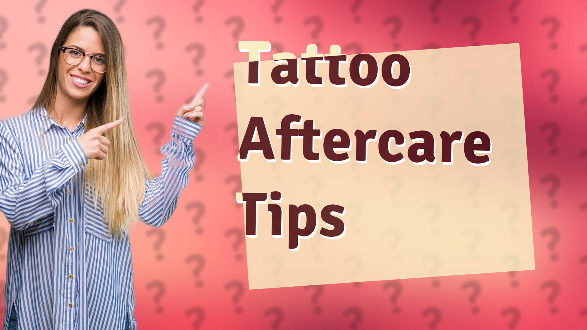 Tattoo Aftercare Tips