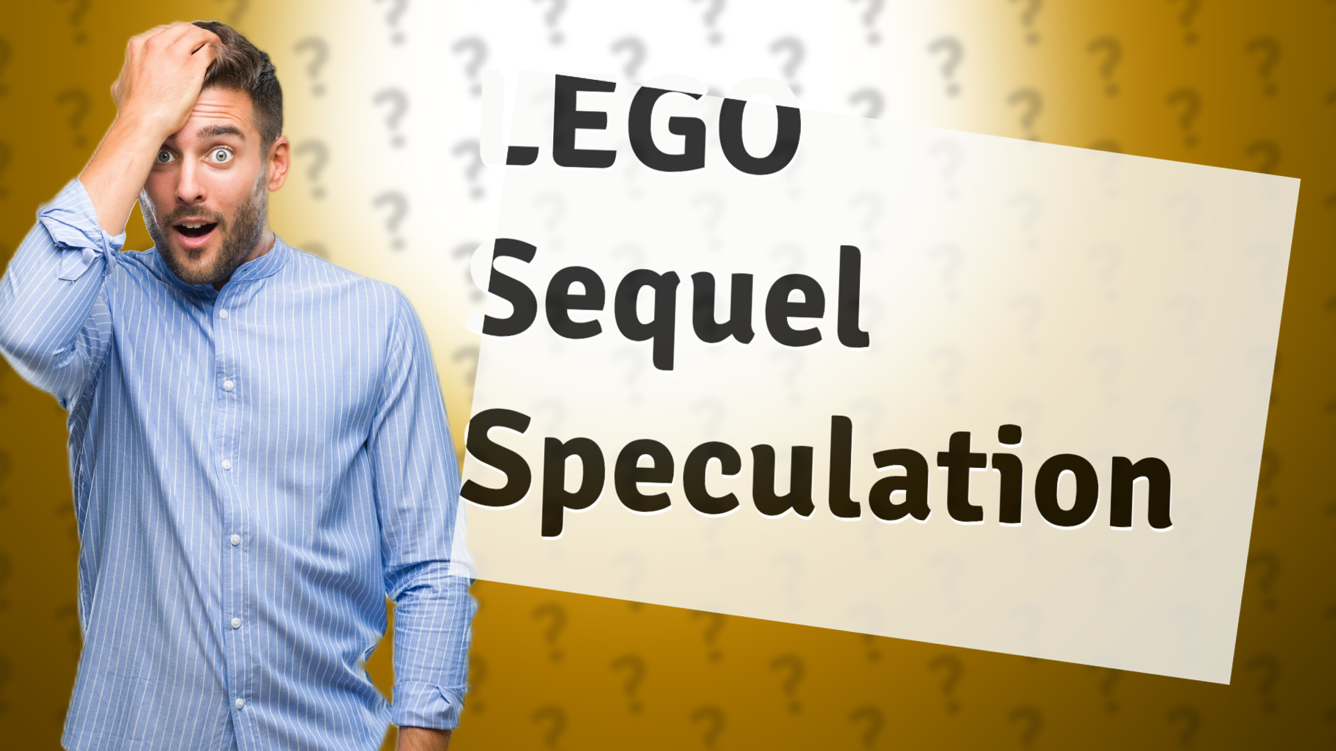 LEGO Sequel Speculation