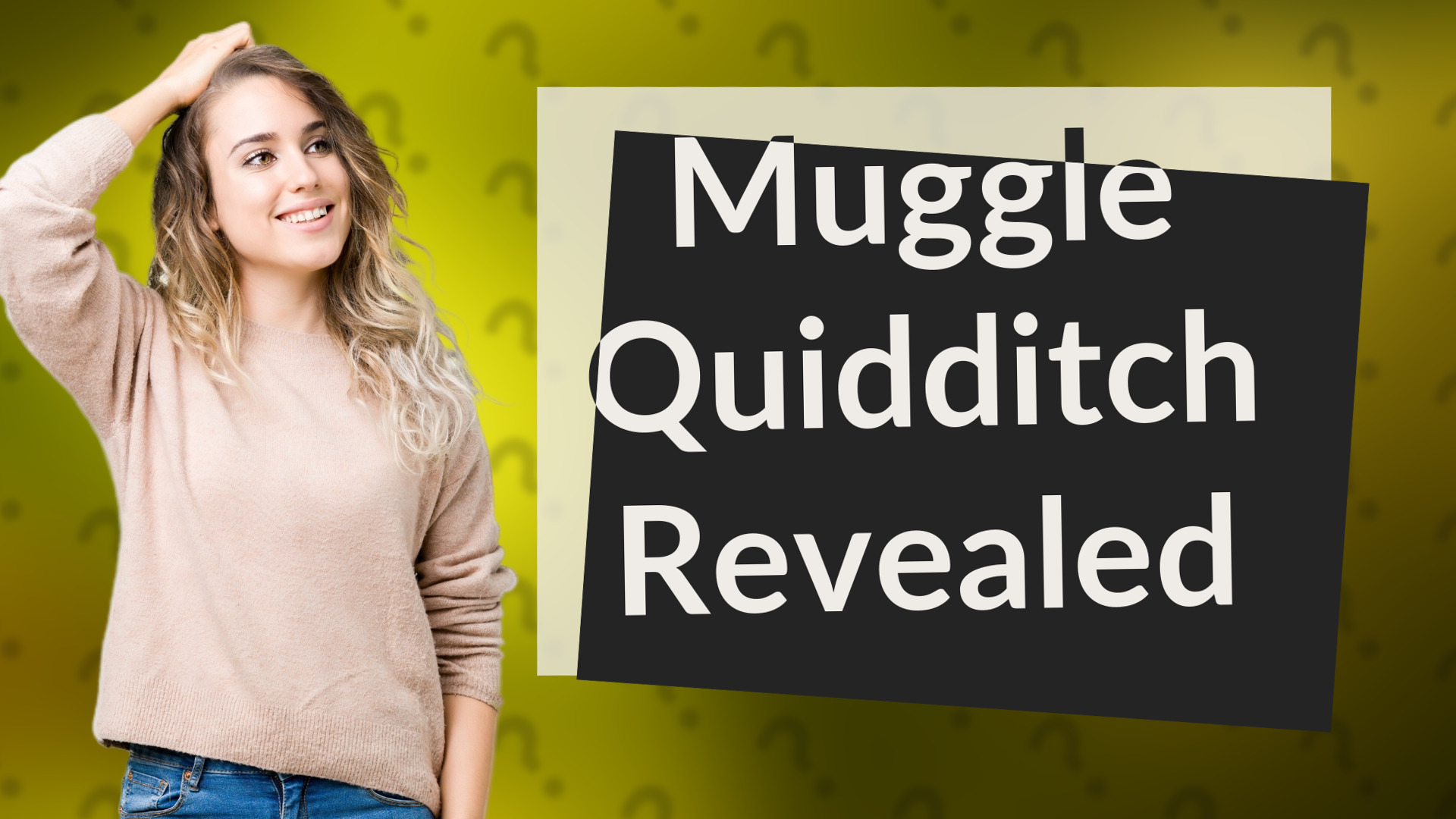 Muggle Quidditch Revealed
