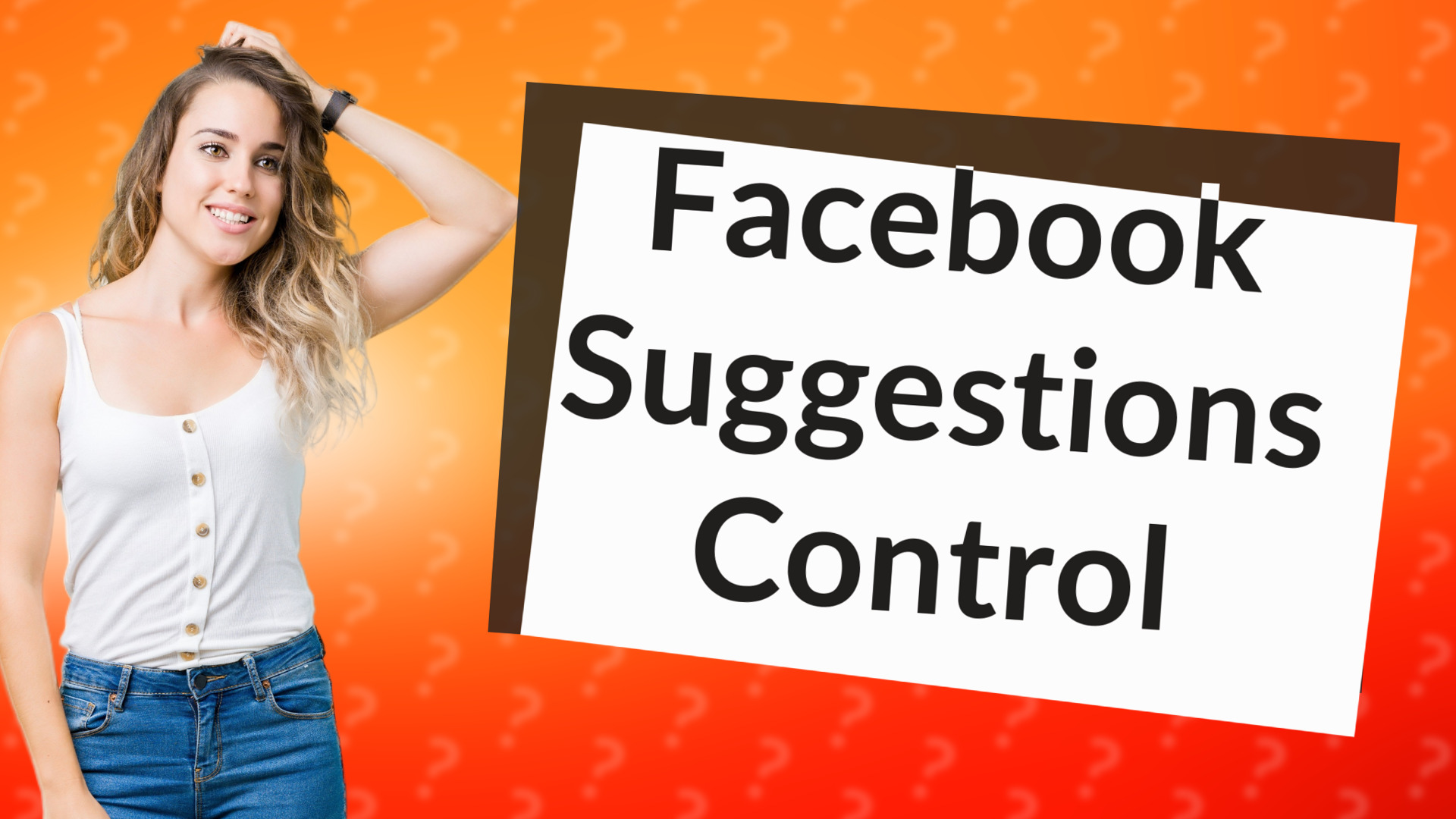 Facebook Suggestions Control