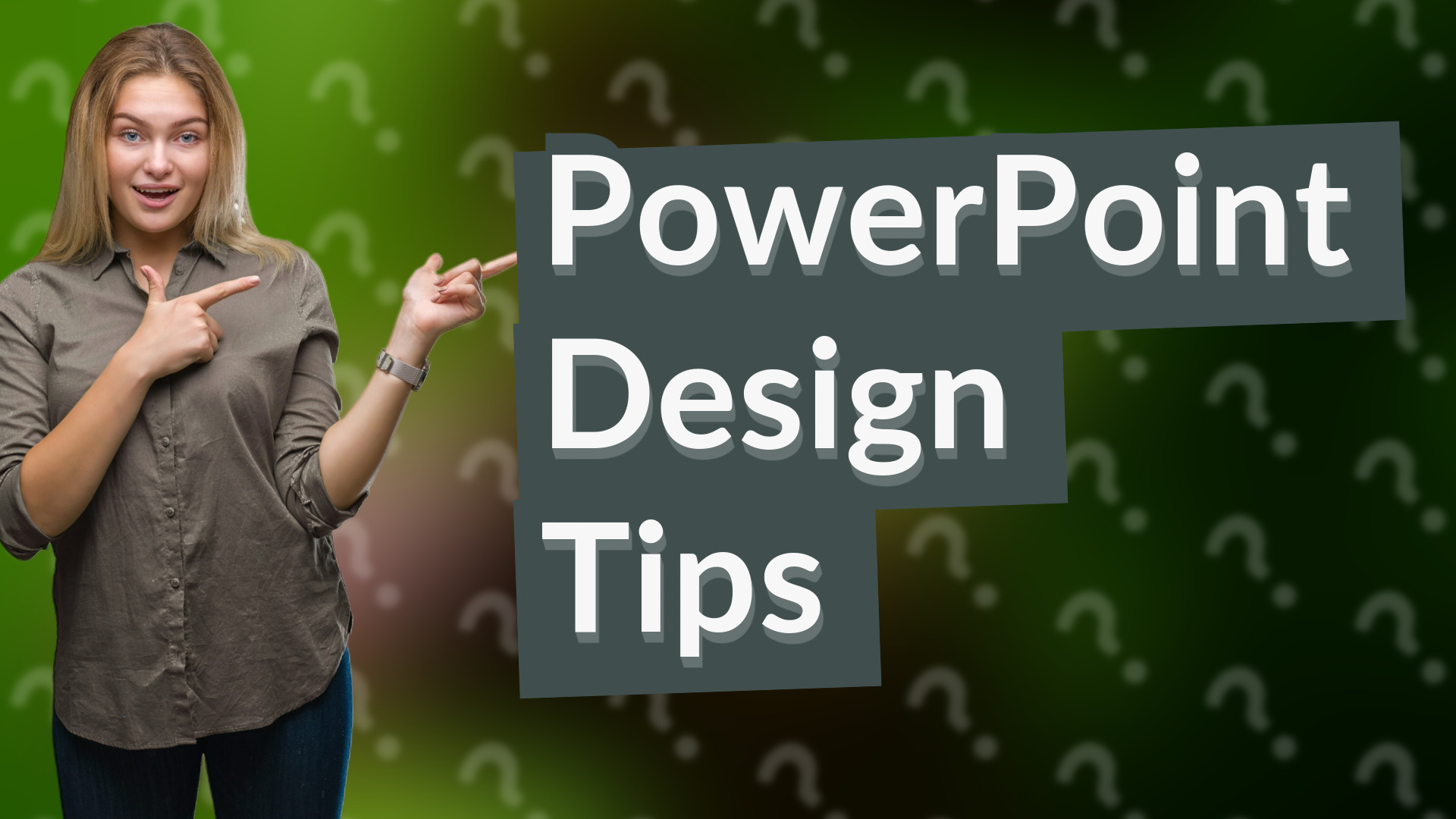 PowerPoint Design Tips
