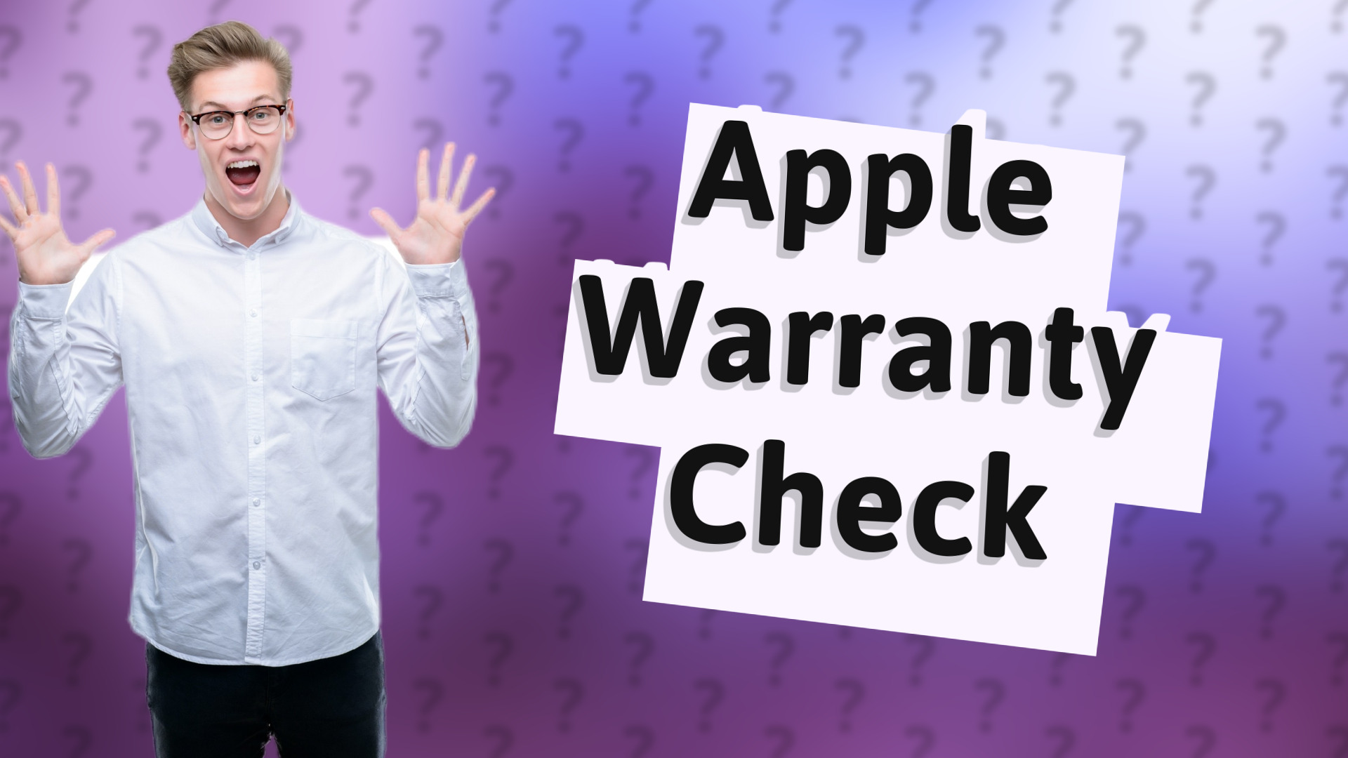 Apple Warranty Check