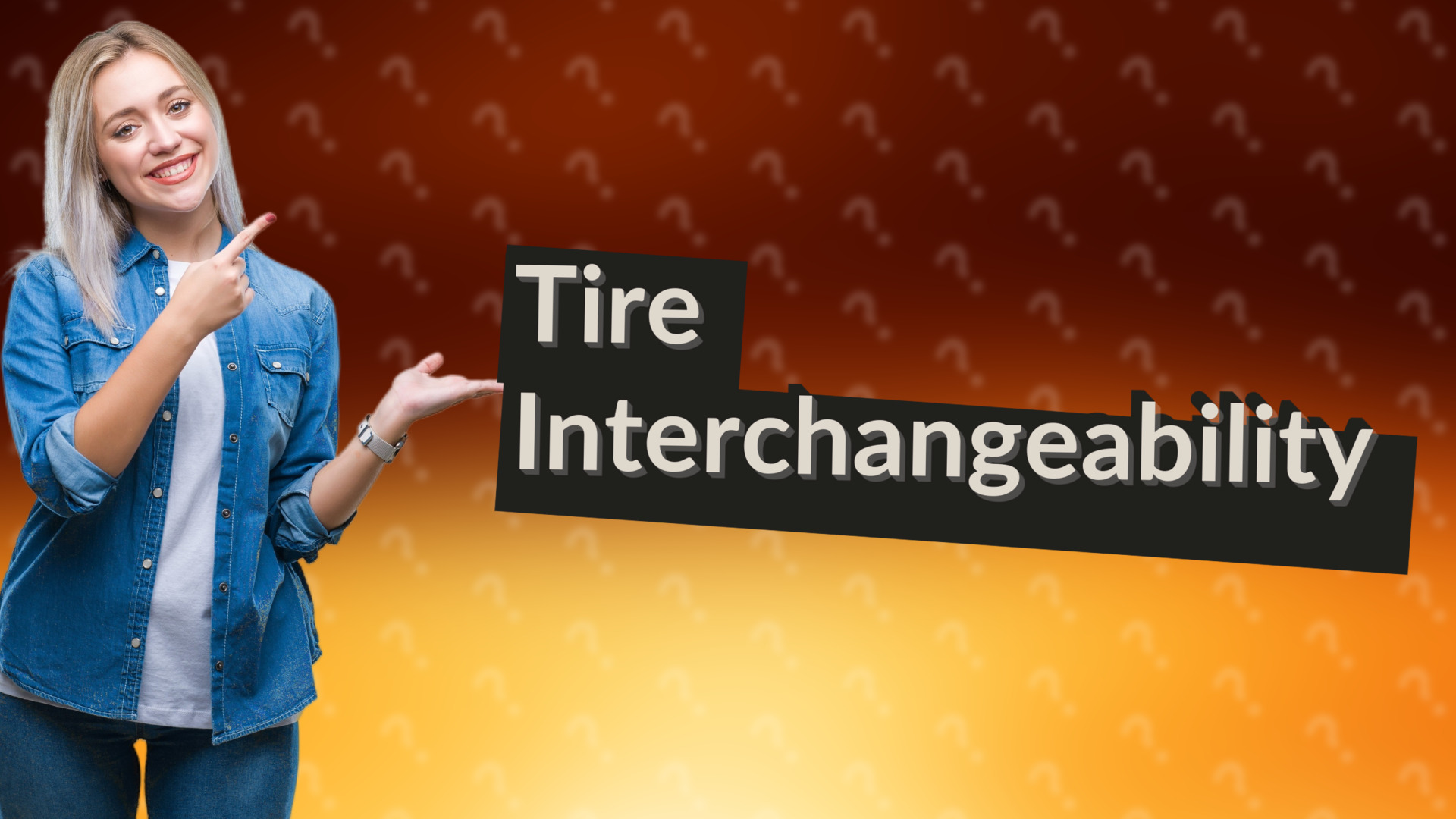 Tire Interchangeability