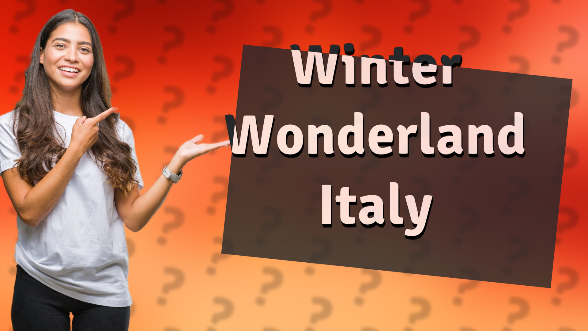 Winter Wonderland Italy