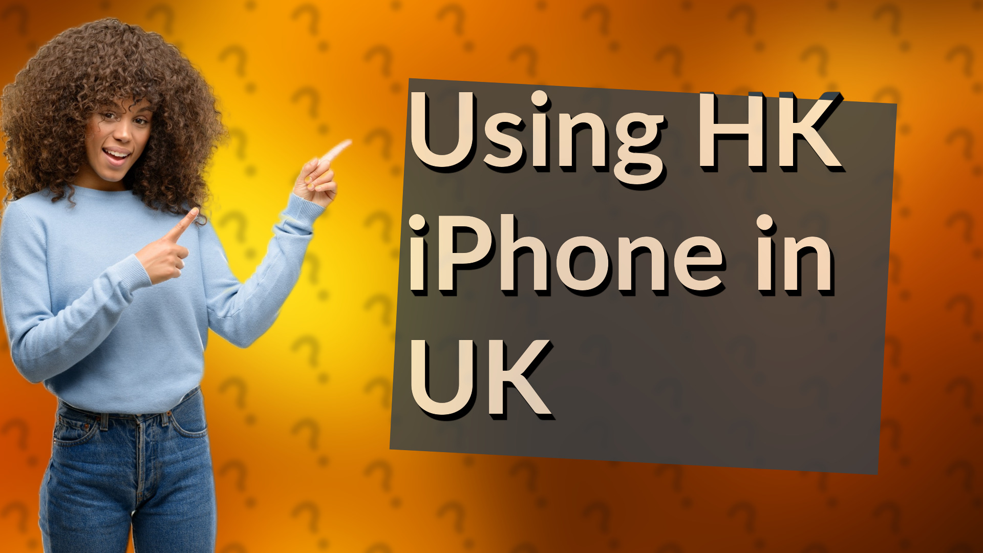 Using HK iPhone in UK