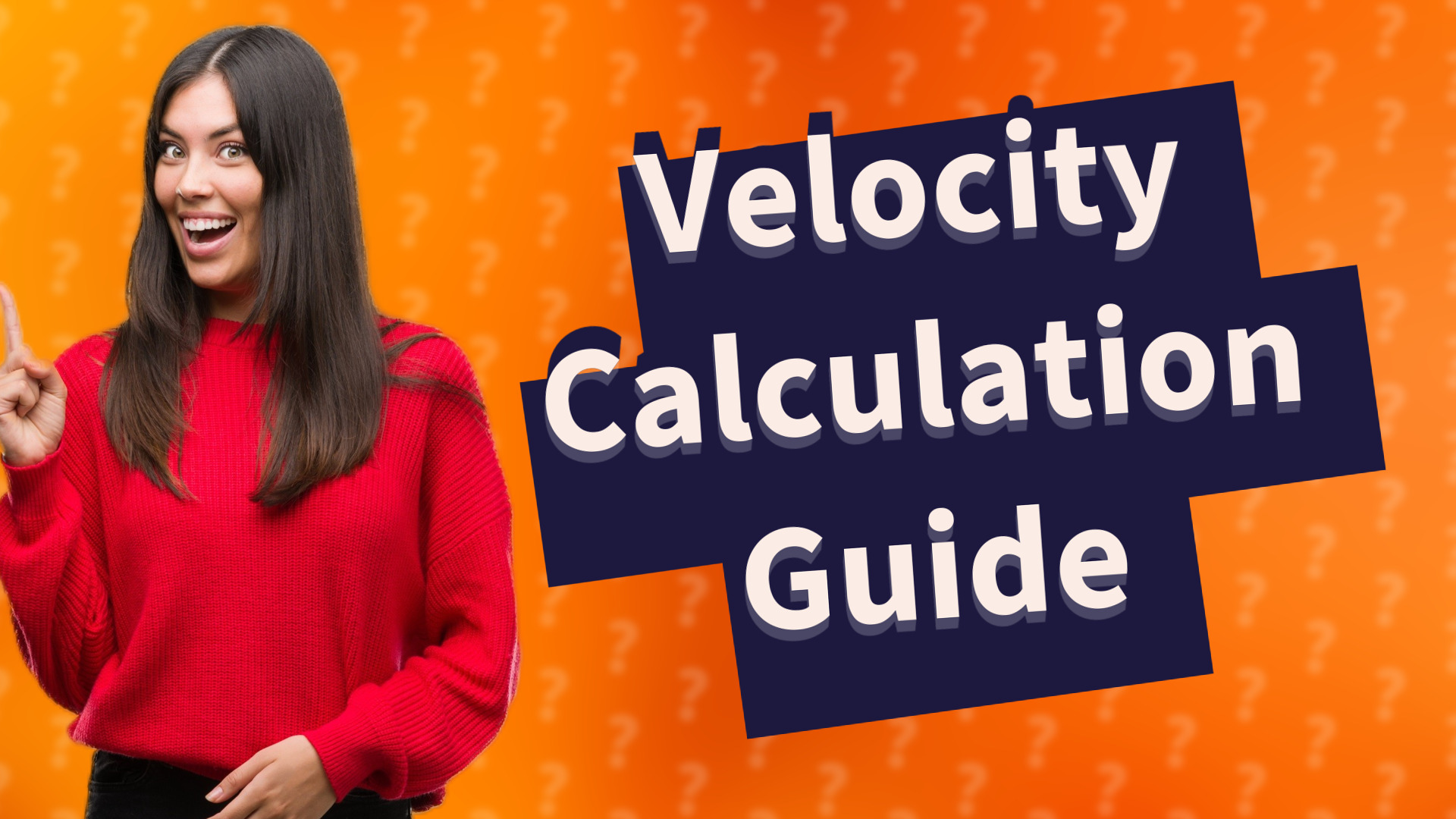 Velocity Calculation Guide