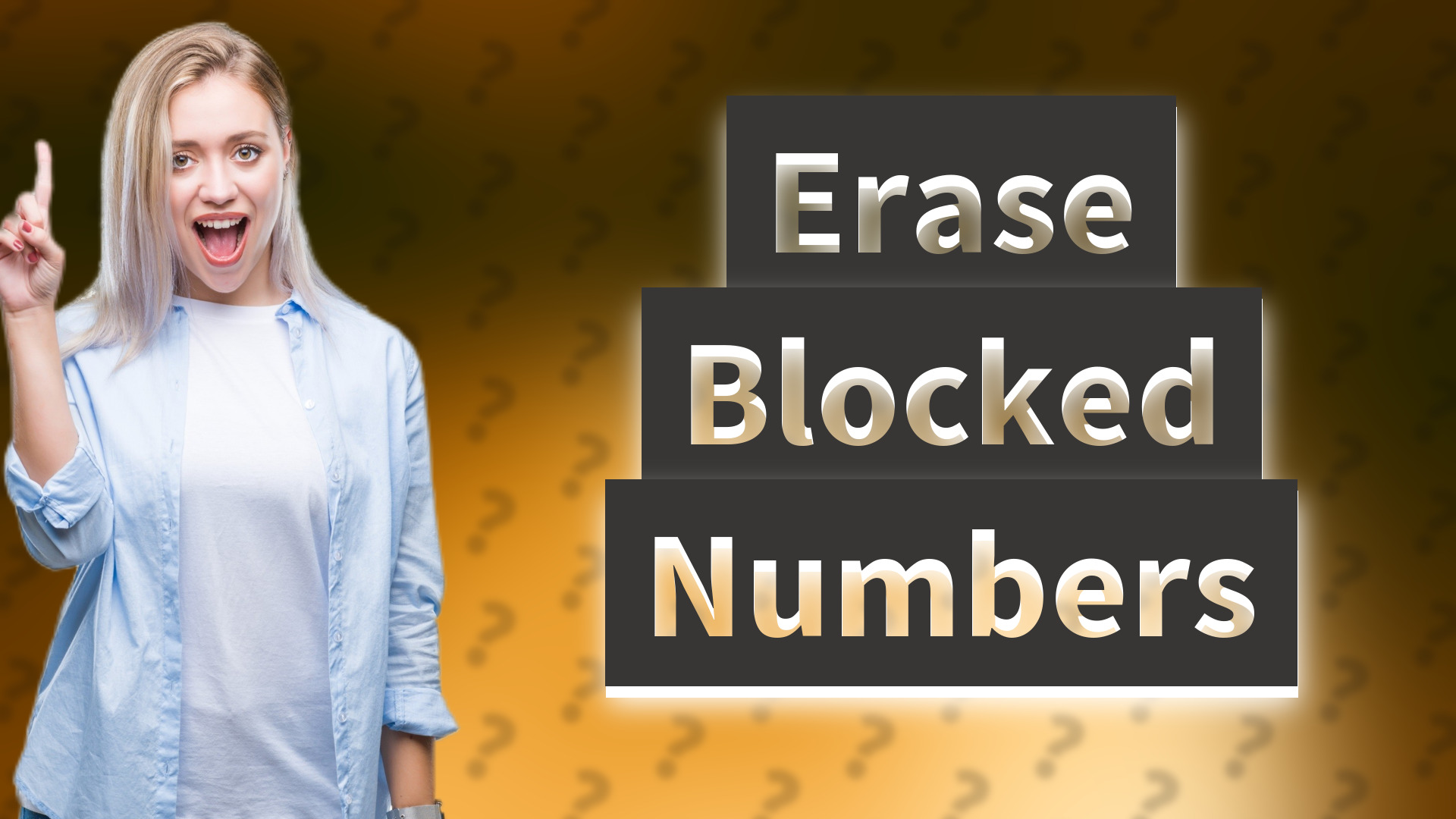 Erase Blocked Numbers